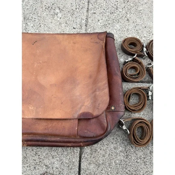 p*7様 60s US.MAIL leather p*7様 60s US.MAIL leather Vintage 1963 Mr Zip Leather U.S Postal